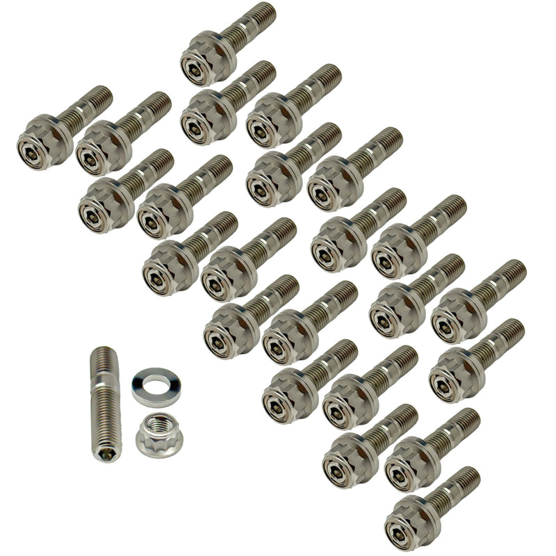 Load image into Gallery viewer, Titanium Exhaust Manifold Stud Kit - LAMBORGHINI 4.0L V12