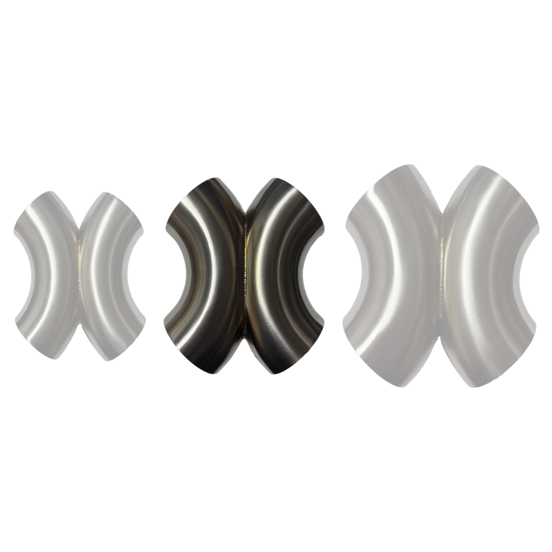 Load image into Gallery viewer, 3inch SS304 X-pipe, Product front view