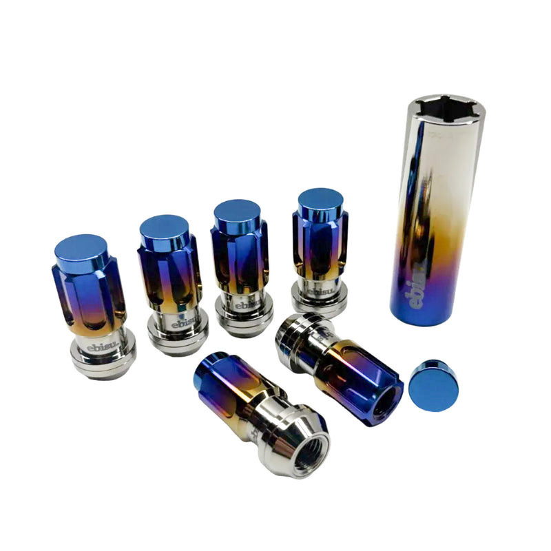 Load image into Gallery viewer, Burnt Gradient V2 Titanium Wheel Nut