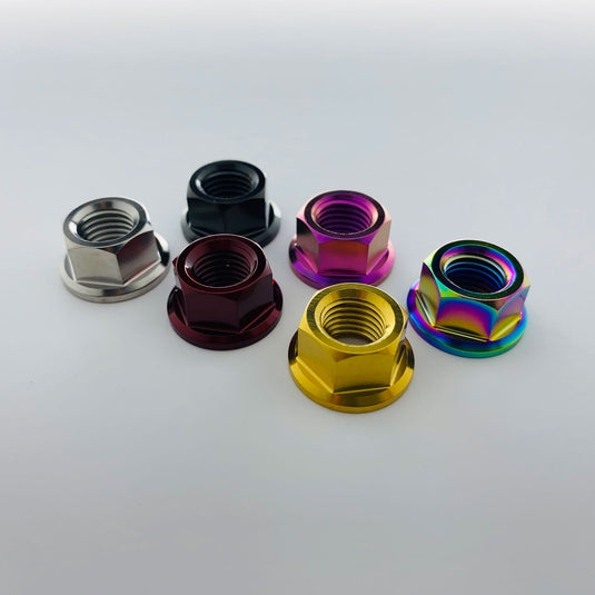 Titanium Flange Nut - Individual