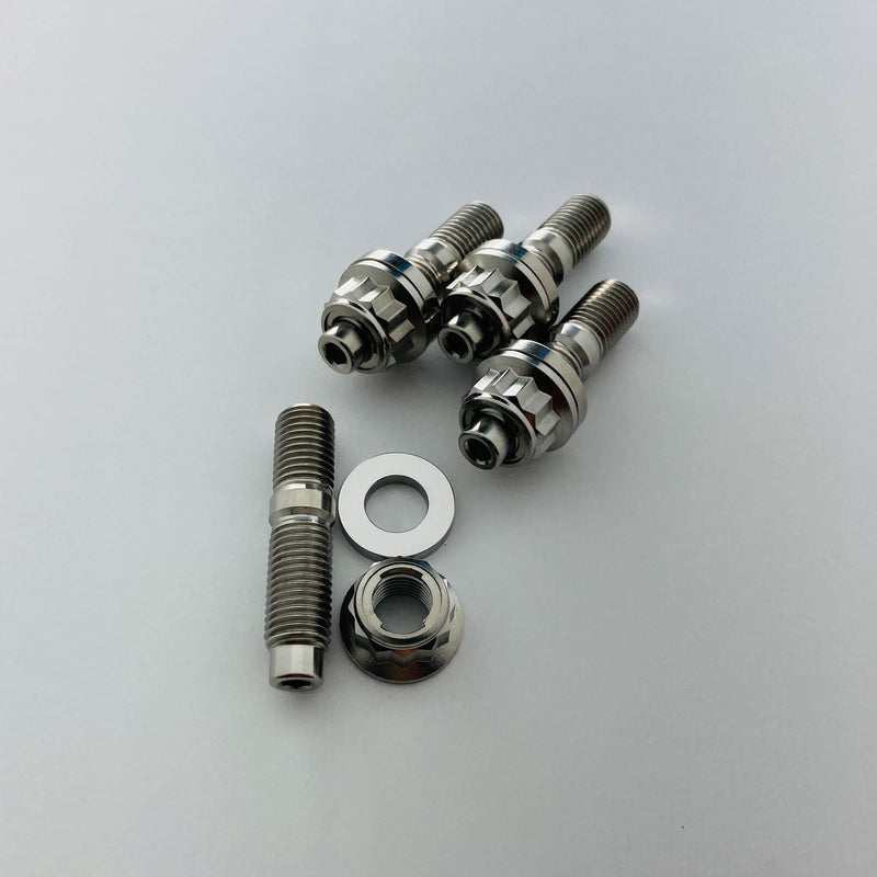 Load image into Gallery viewer, Titanium Exhaust Manifold To Turbo Stud Kit - MITSUBISHI 4G63 / 4G64 / 4G69 / 4G94