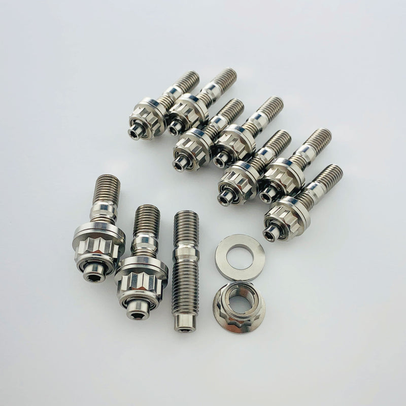 Load image into Gallery viewer, Titanium Intake Manifold Stud Kit - MITSUBISHI 4G63 / 4G64 / 4G69 / 4G94