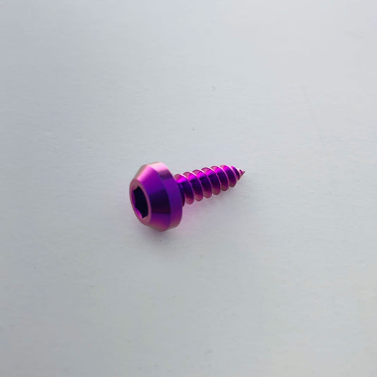 Titanium Tapered Head Screw - Individual