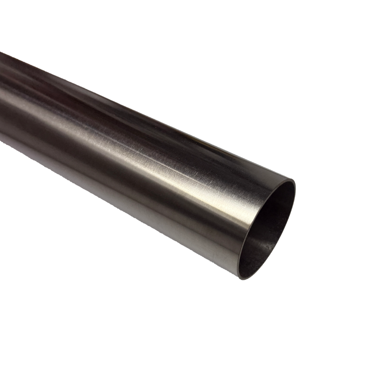 Load image into Gallery viewer, SS304 2inch Tube 1meter brushed finish, Product front view