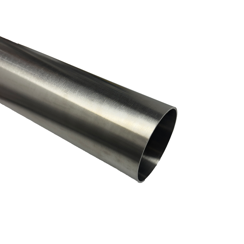 Load image into Gallery viewer, SS304 3inch Tube 1meter brushed finish, Product front view