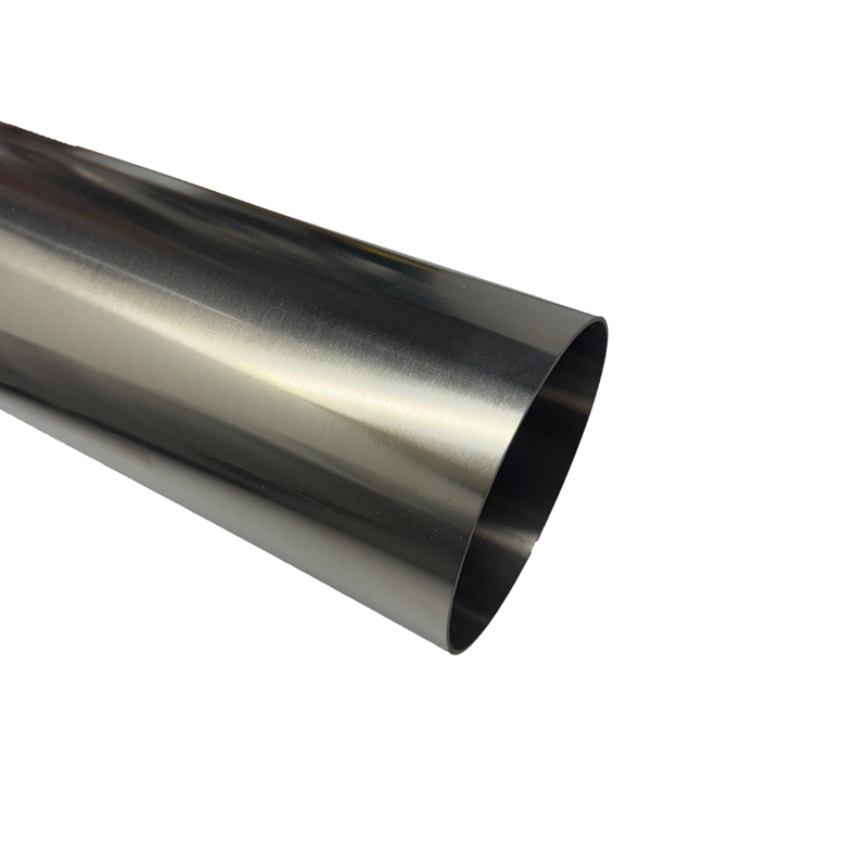 Load image into Gallery viewer, SS304 4inch Tube 1meter brushed finish, Product front view