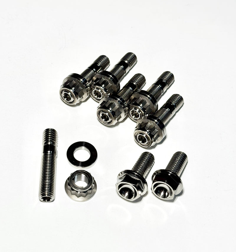 Load image into Gallery viewer, Titanium Stud Kits in polished finish