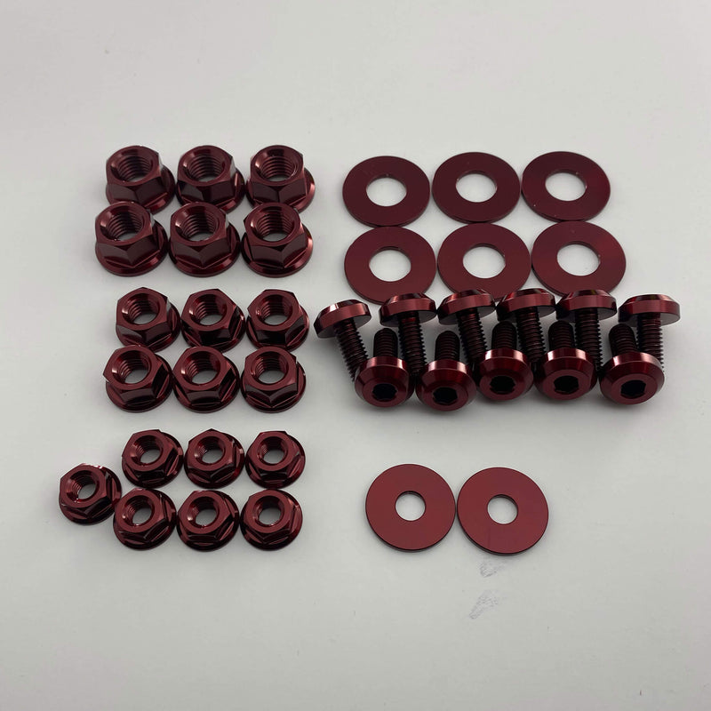 Load image into Gallery viewer, Titanium Engine Bay Kits - TOYOTA ARISTO JZS161