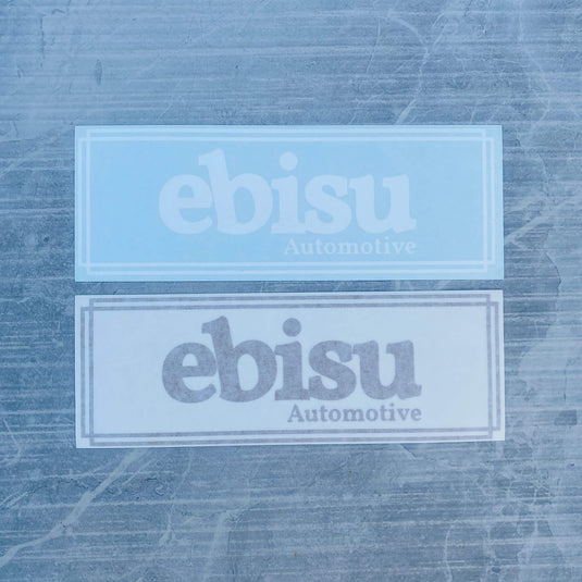Ebisu Double Border Sticker