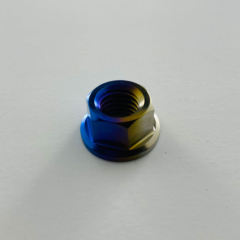 Load image into Gallery viewer, Titanium Flange Nut - Individual