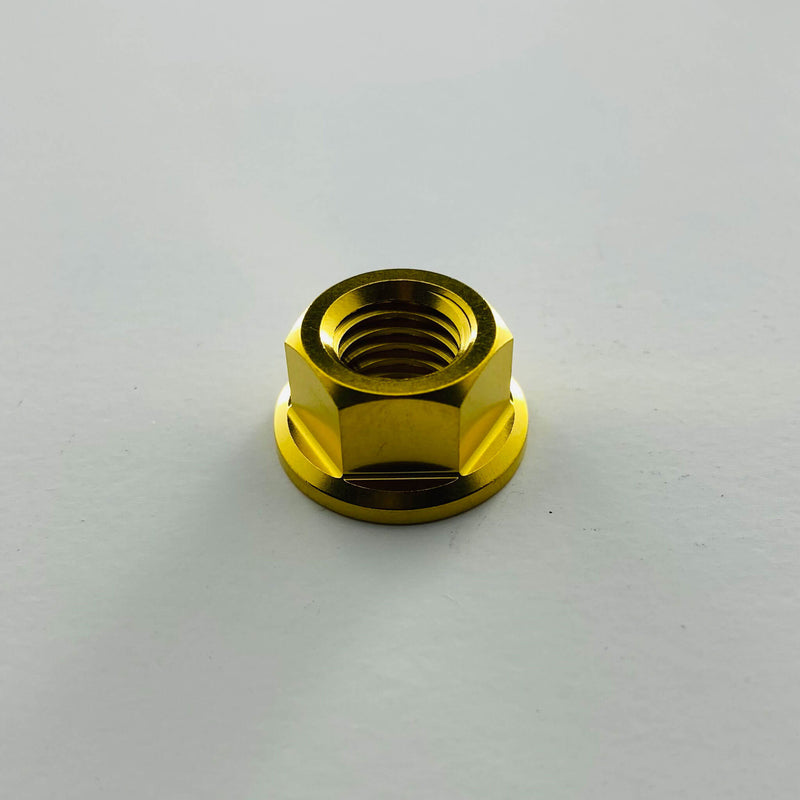 Load image into Gallery viewer, Titanium Flange Nut - Individual