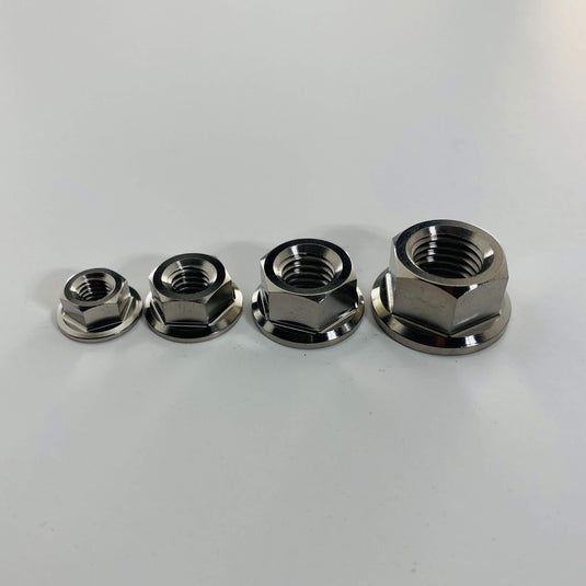 Titanium Flange Nut - Individual