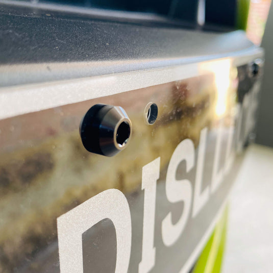 Titanium Number Plate Kit - Universal