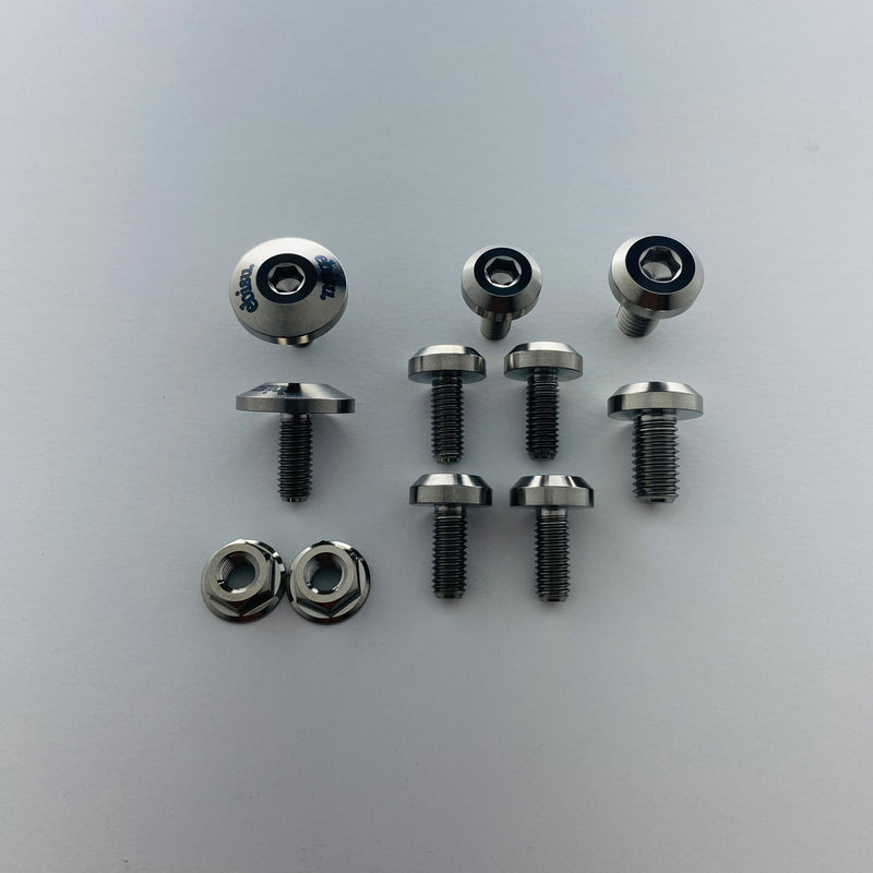 Load image into Gallery viewer, Titanium Radiator Support Kit - NISSAN SKYLINE R32 / R33 / R34 (GTST & GTR)