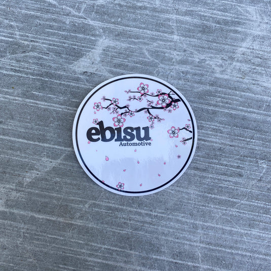 Ebisu Sakura Circle Sticker