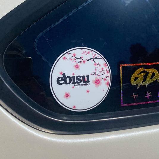 Ebisu Sakura Circle Sticker