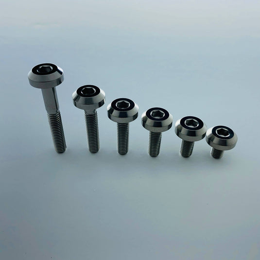 Titanium Tapered Head Bolt - Individual