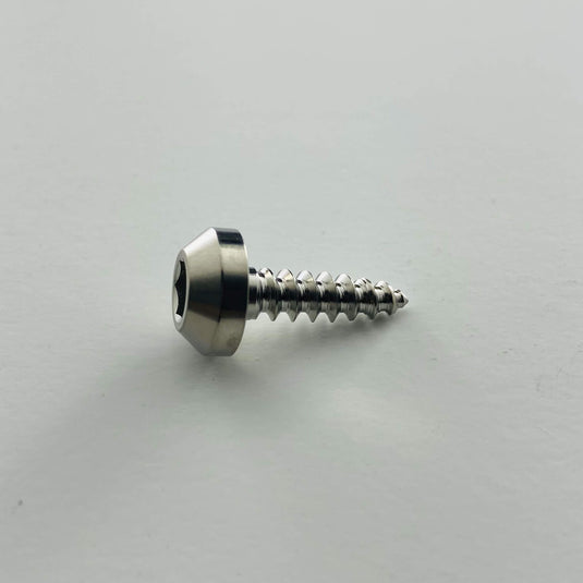 Titanium Tapered Head Screw - Individual