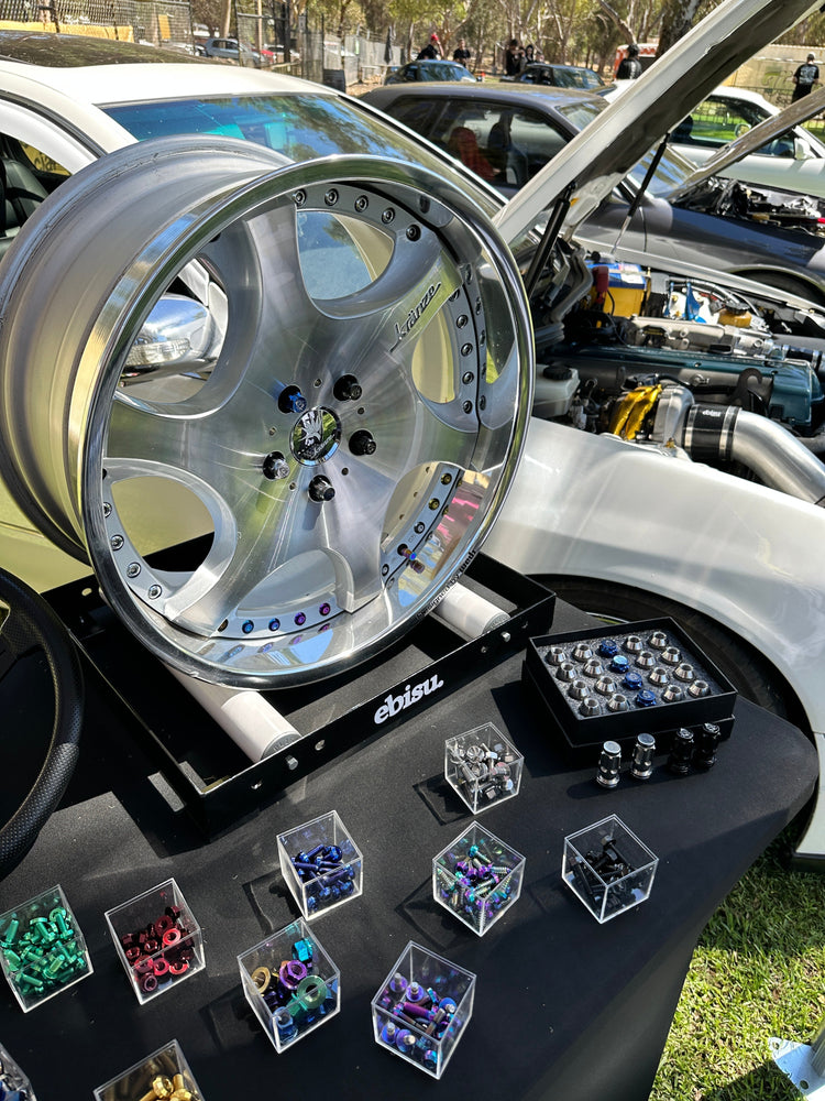 How to Make Your Engine Bay Stand Out at Car Meets | Titanium Hardware Guide
