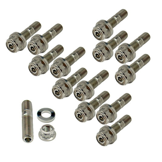 Titanium Intake Manifold Stud Kit - NISSAN RB20 / RB25 (Aftermarket Manifold)