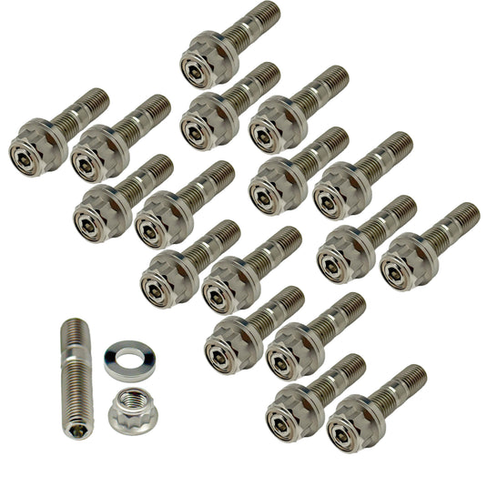 Titanium Exhaust Manifold Stud Kit - BMW S54