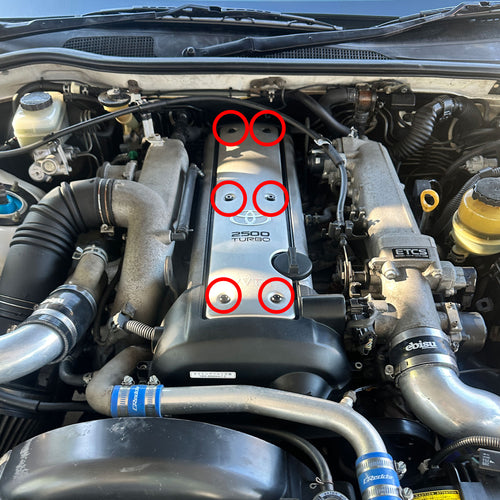 TOYOTA 1JZ-GTE - Titanium Coilpack Cover Kit