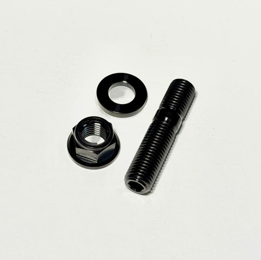 3/8 UNC stud 6 Point Locking Nut Black