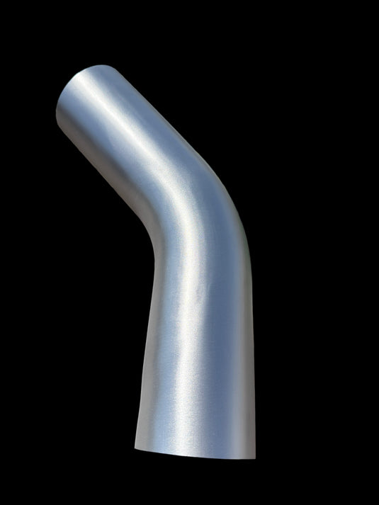 4inch 45 degree Mandrel Bend brushed finish