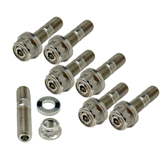 Titanium Exhaust Manifold Stud Kit - TOYOTA G16E-GTS