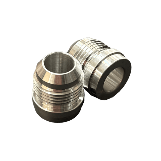 AN12 Aluminium Weld on Fittings, Product front view