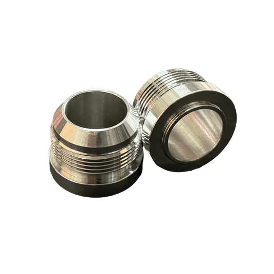 AN20 Aluminium Weld on Fittings, Product front view