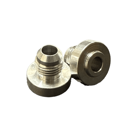 AN6 Aluminium Weld on Fittings, Product front view