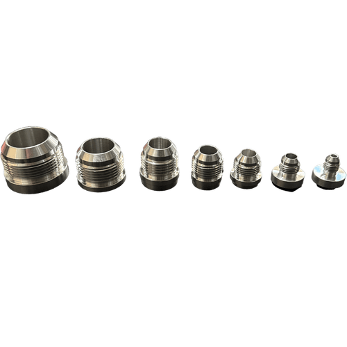 Aluminium Weld on Fittings Range, Product front view