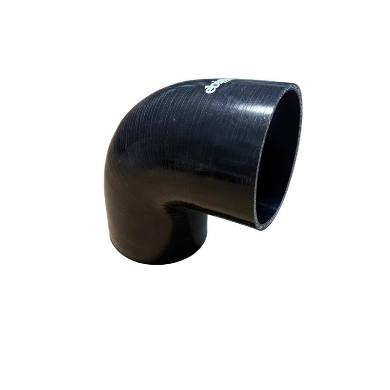 Load image into Gallery viewer, Black silicone 90 degree elbow
