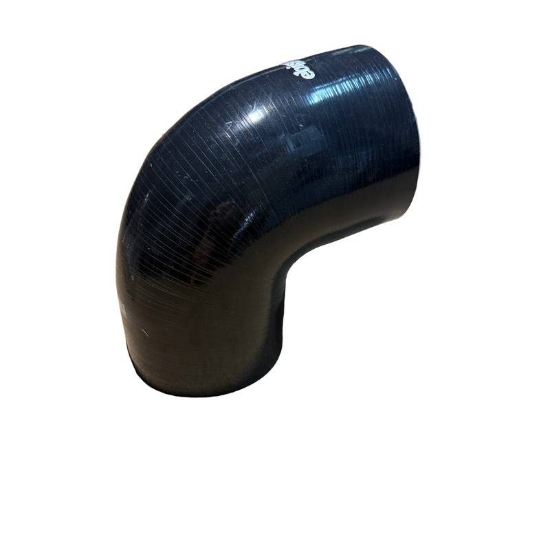 Load image into Gallery viewer, Black silicone 90 degree elbow
