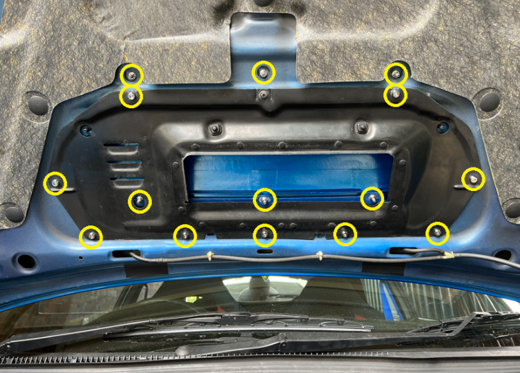 Load image into Gallery viewer, Titanium Bonnet Scoop Kit - SUBARU IMPREZA GC8
