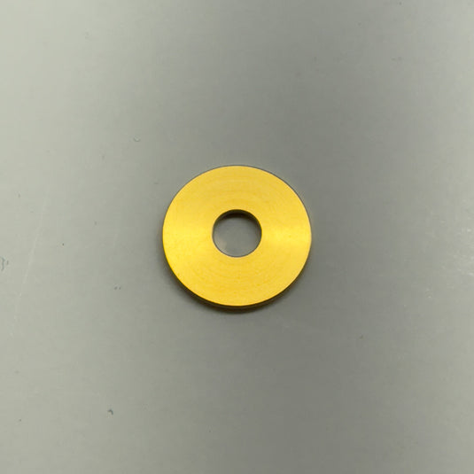 Gold titanium washer, Front Product View