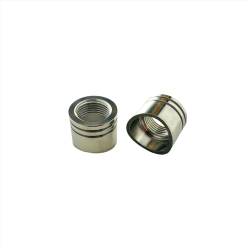 SS304 O2 Oxygen Sensor Bung M18x1.5 - Pre notched with Heat Sink