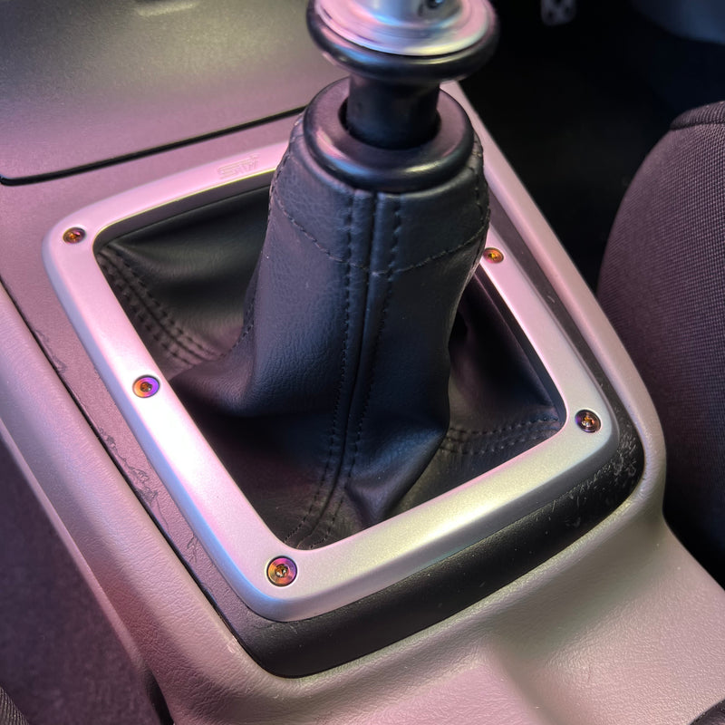 Load image into Gallery viewer, Titanium Shifter Surround Kit - SUBARU IMPREZA GD
