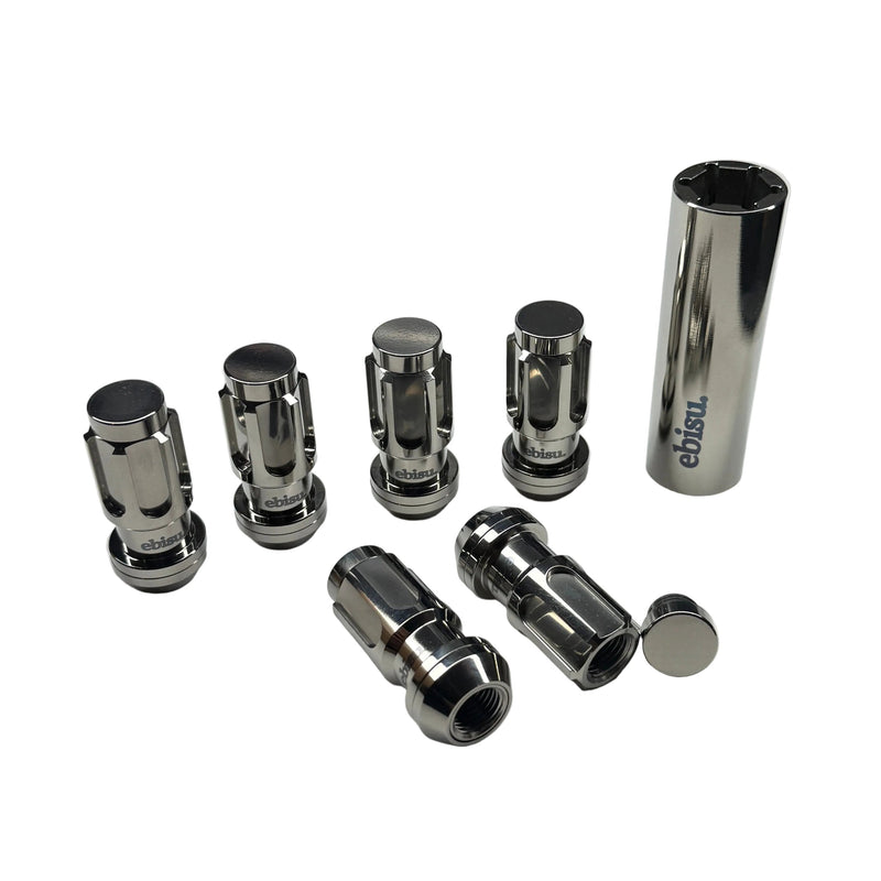 Load image into Gallery viewer, Polished Titanium Wheel Nuts
