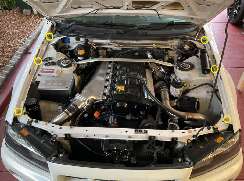 Load image into Gallery viewer, Titanium Fender Kit - NISSAN SKYLINE R34 (GTT / GTR)
