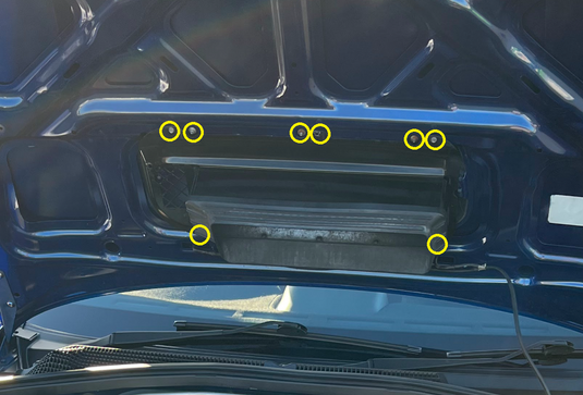 Titanium Bonnet Scoop Kit - SUBARU FORESTER SG