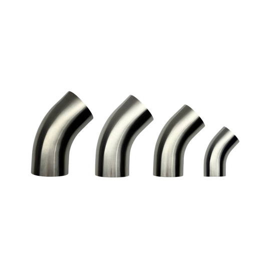 SS304 Long Elbow 45 degree 1.5D