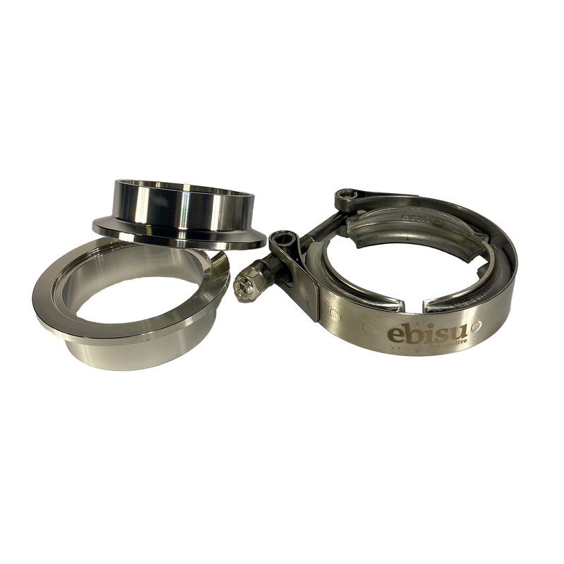 Load image into Gallery viewer, Standard Vband Set product front view with female and male flanges
