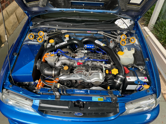 Titanium Strut Tower Kit - SUBARU IMPREZA GC8