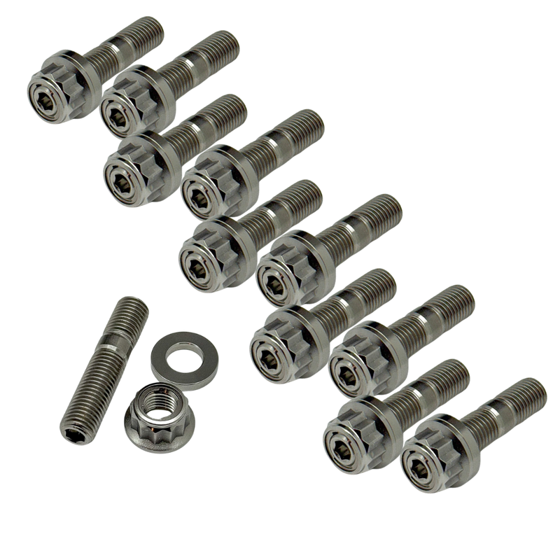 Load image into Gallery viewer, Titanium Exhaust &amp; Intake Manifold Stud Kit - NISSAN / DATSUN A Series (11 PACK)
