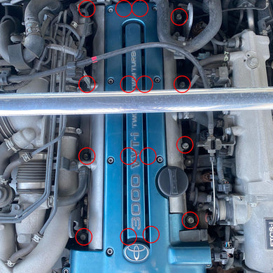 TOYOTA 2JZ-GTE - Titanium Cam Cover Kit