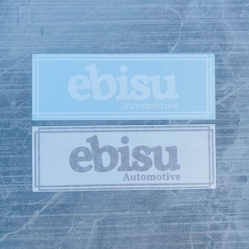 Load image into Gallery viewer, Ebisu Double Border Sticker
