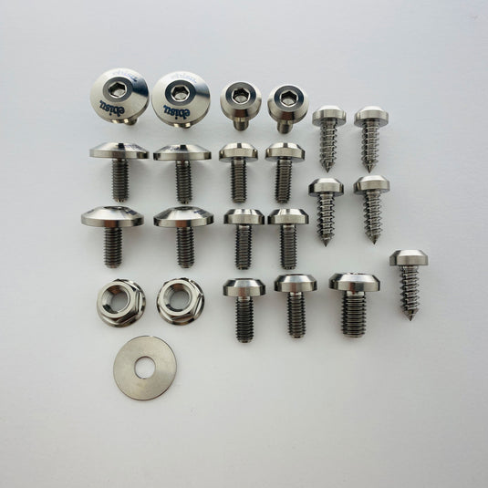 3 Row Radiator Support Kit Titanium Radiator Support Kit - TOYOTA ARISTO JZS161 | Ebisu Automotive
