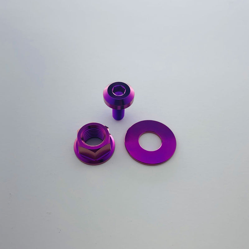 Load image into Gallery viewer, Titanium Bonnet Mounting Bolt Kit - Nissan R33 GTR
